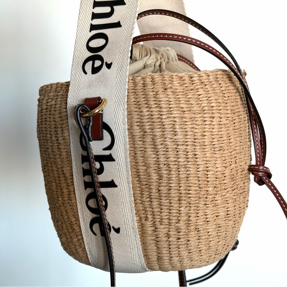 Chloe Woody Small Mifuko Basket Bag - Picture 3 of 10